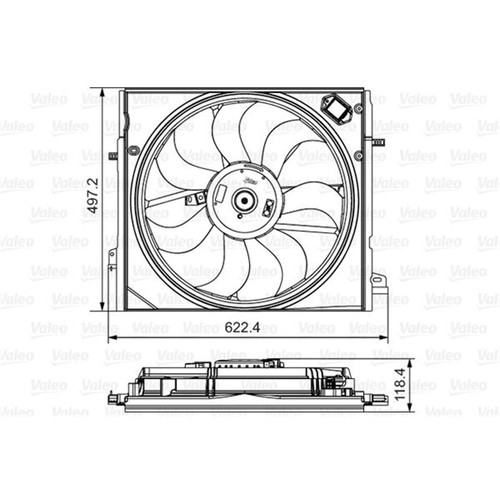 Valeo kühler lüfter motor - kÜhler-lÜfter,