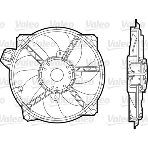 Valeo lüfter kühler 370w - kÜhler,